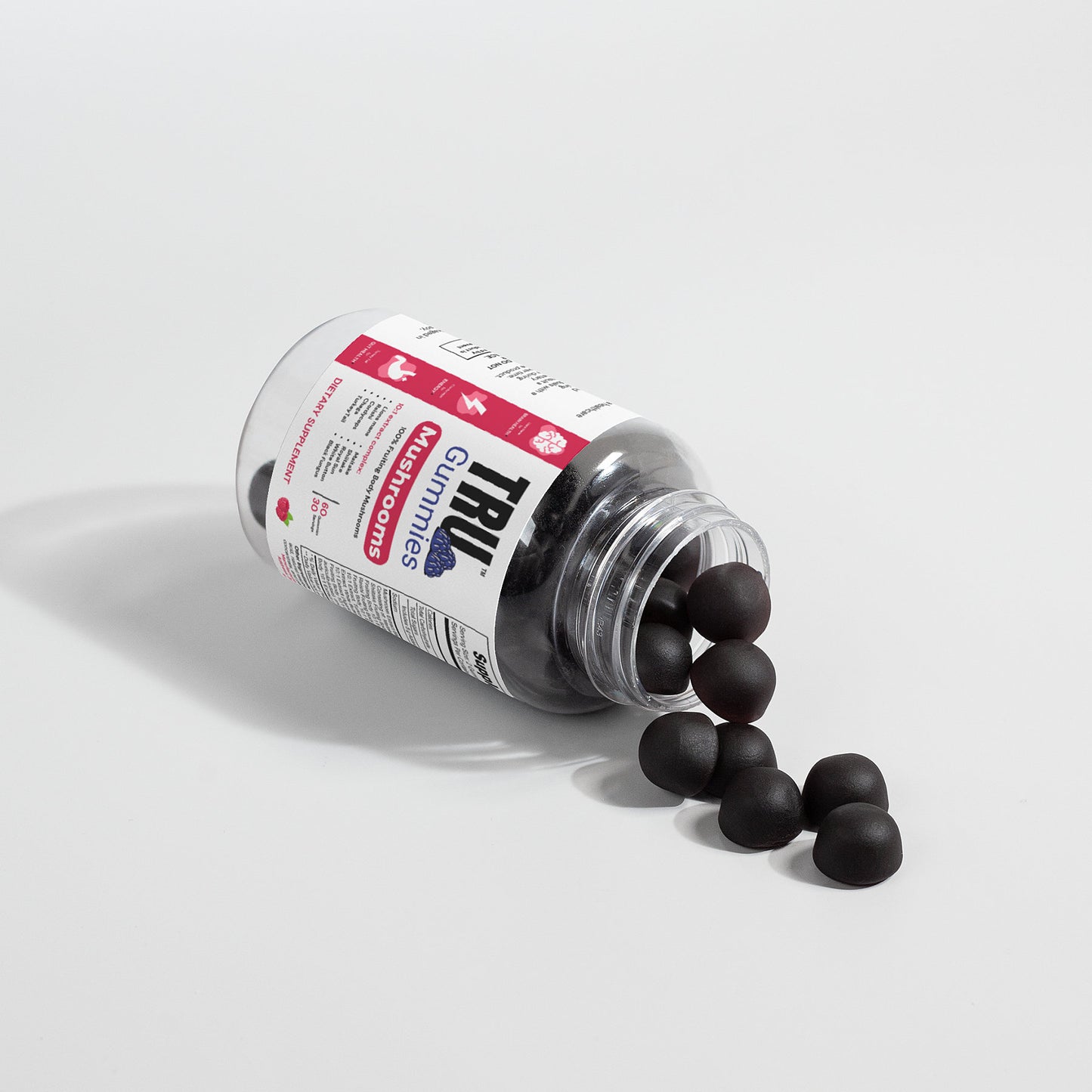 Mushroom Gummies Raspberry Flavor