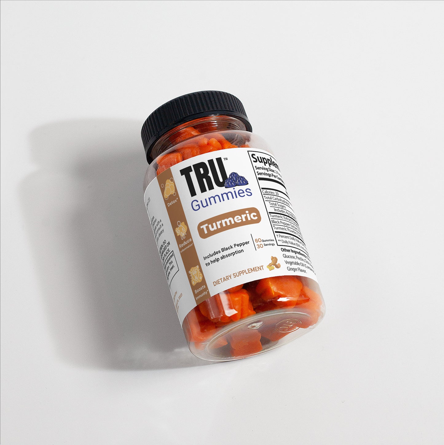 Turmeric Gummies Ginger Flavor