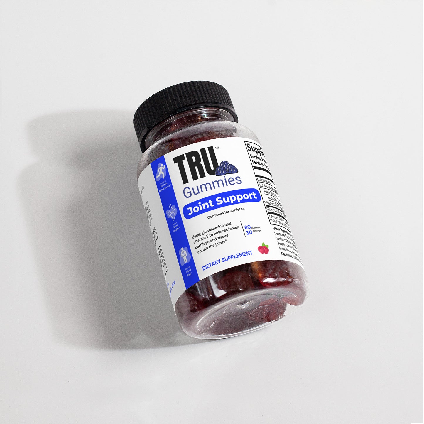 Joint Support Gummies Raspberry Flavor
