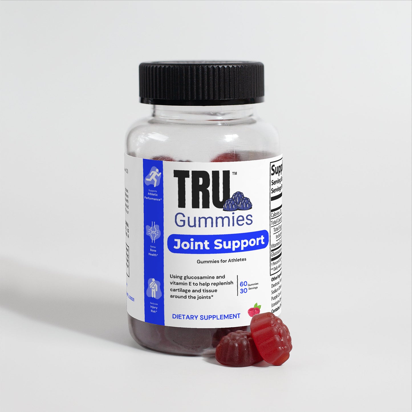 Joint Support Gummies Raspberry Flavor
